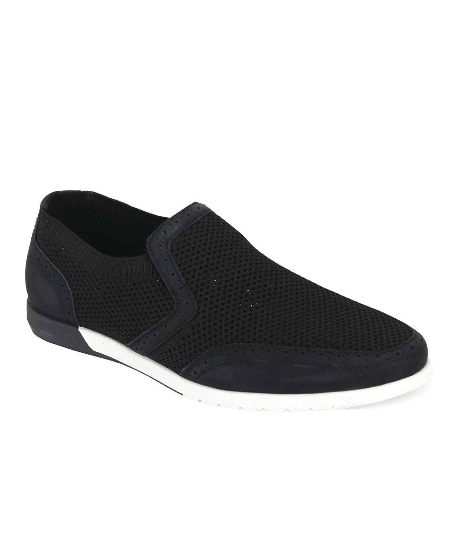 Brooklyn 718: Zapatilla Slip-On Negra, Nueva York, con Estilo Urbano. ¡Camina la ciudad!