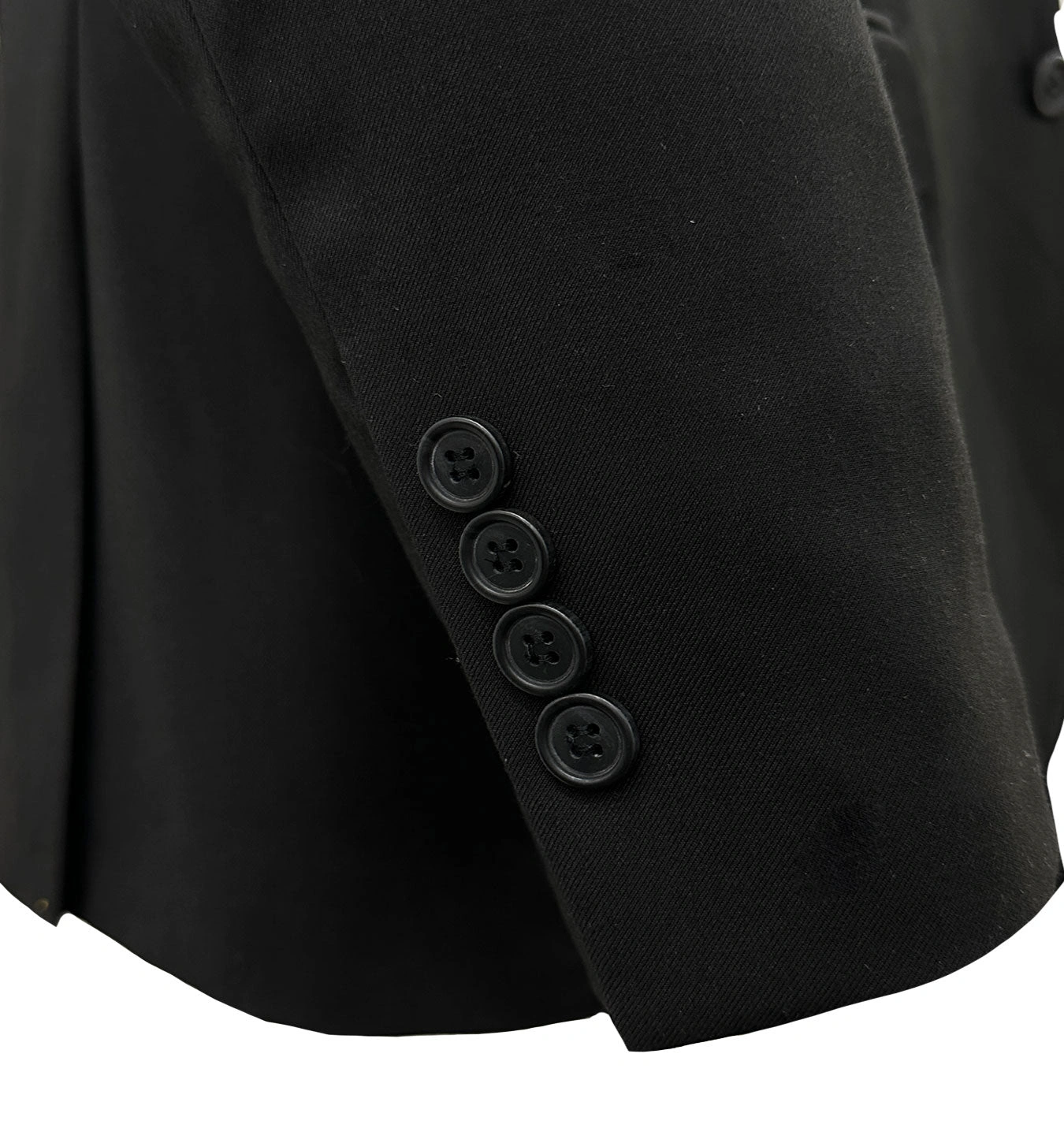 Traje Angelo Rossi Negro con Chaleco: Elegancia Moderna, Corte Perfecto, Impacto Inmediato.